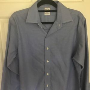 Brooks Brothers Dress shirt solid blue